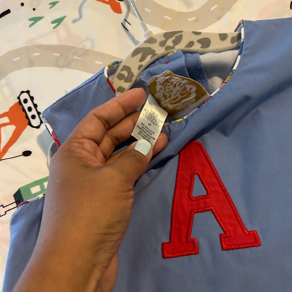 Tbbc back to school apron dress!
